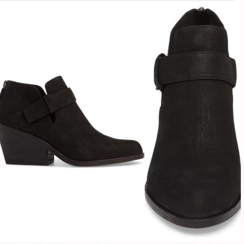 Eileen Fisher Ives suede ankle booties size 6.5